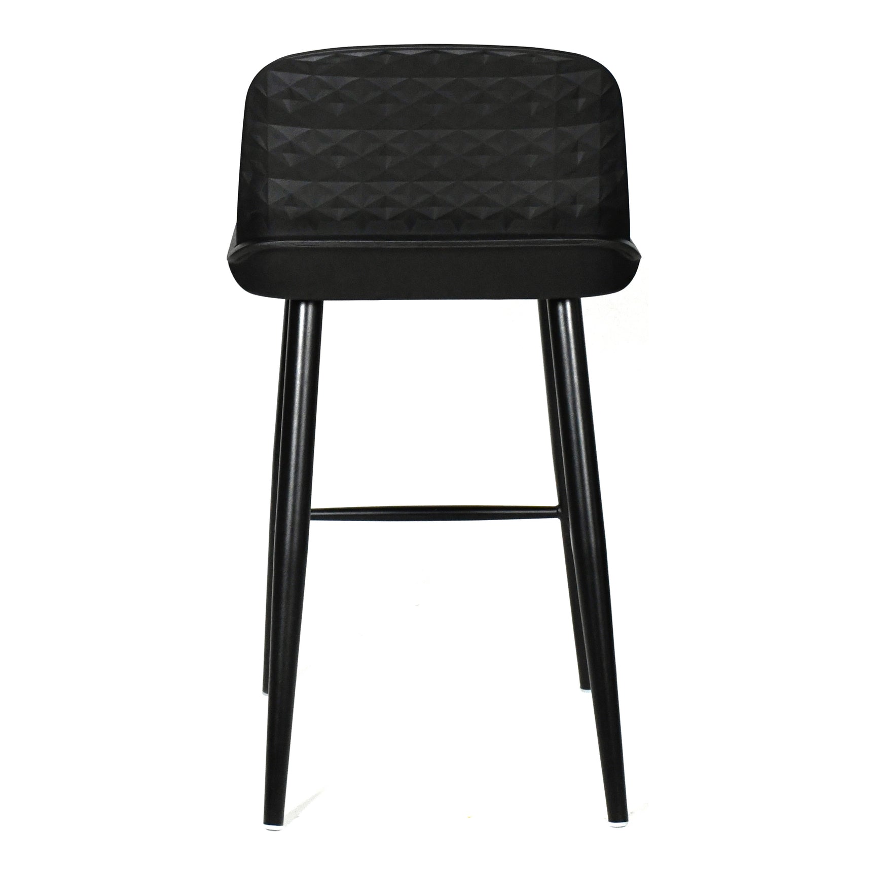 Looey Black Counter Stool (Set of 2) - Ornate Home