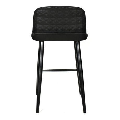 Looey Black Counter Stool (Set of 2) - Ornate Home