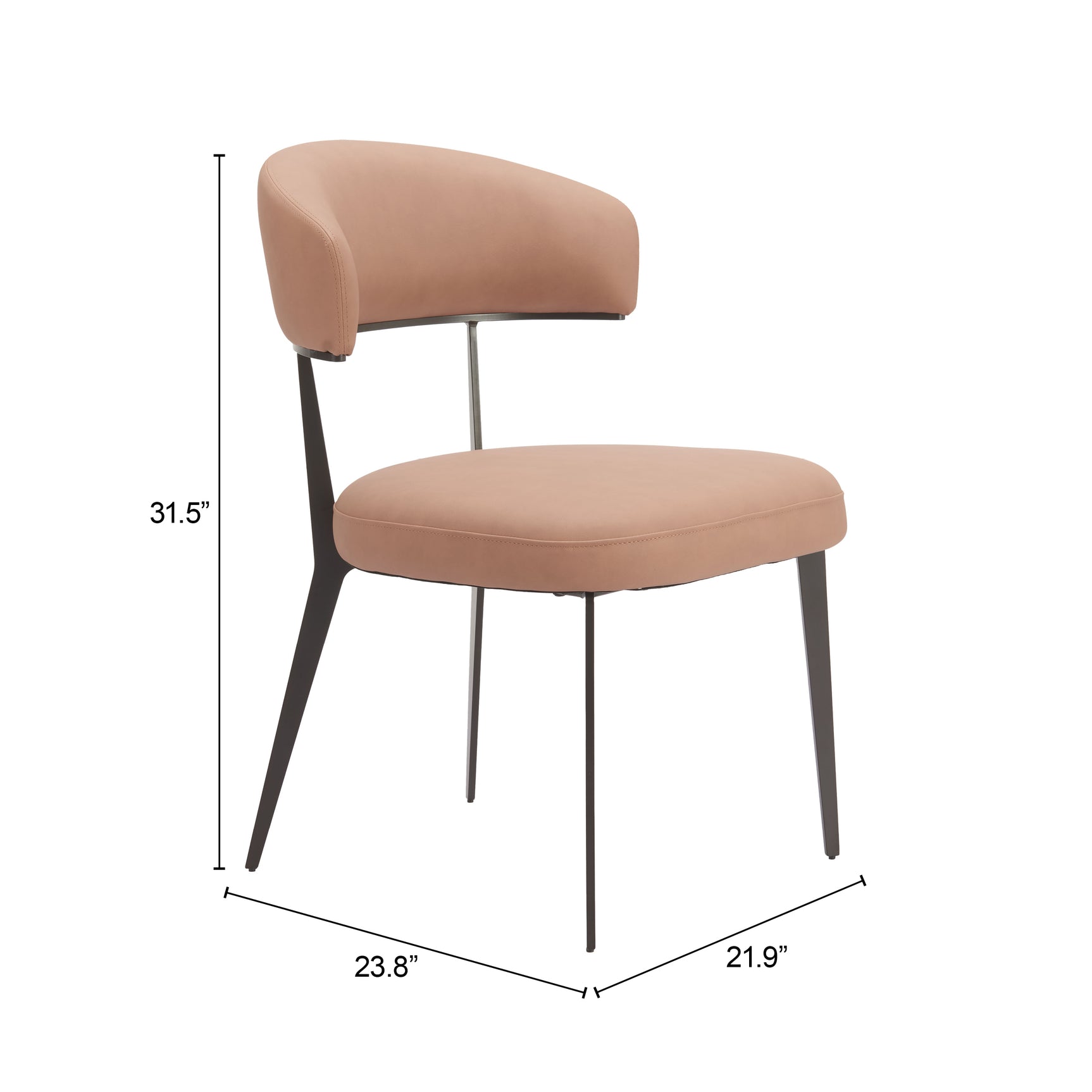 Loom Tan Dining Chair (Set of 2) - Ornate Home