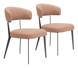 Loom Tan Dining Chair (Set of 2) - Ornate Home