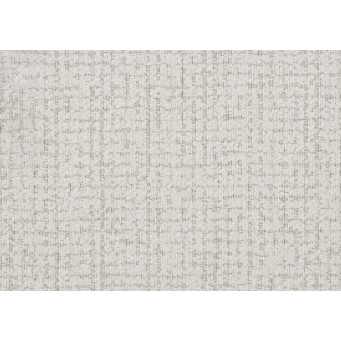 Loom White Loveseat - Ornate Home