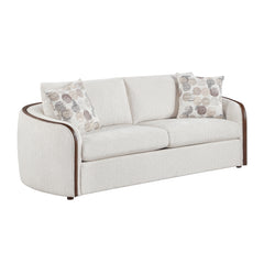 Loom White Sofa - Ornate Home