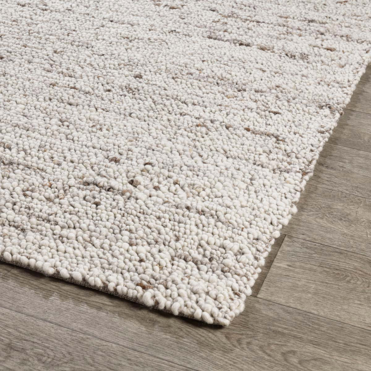 Loomis Ivory/Natural Wool Rug - Ornate Home