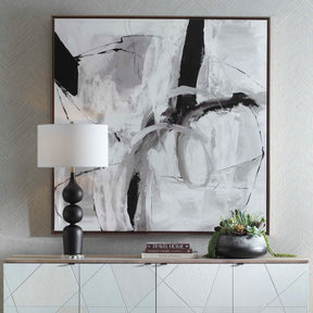 Looping Eternity Multicolor Framed Abstract Art - Ornate Home