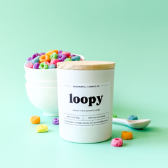 Loopy 5.3oz Soy Candle - Ornate Home