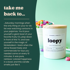 Loopy 5.3oz Soy Candle - Ornate Home