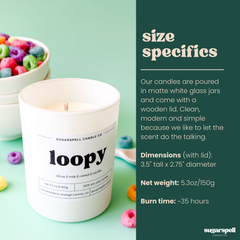 Loopy 5.3oz Soy Candle - Ornate Home