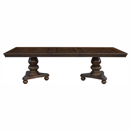 Lordsburg Brown 5-piece Dinig Table Set - Ornate Home