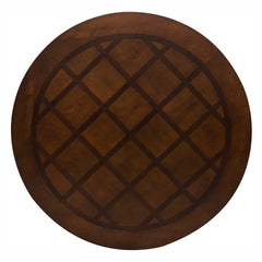 Lordsburg Brown 5-piece Round Dinig Table Set - Ornate Home