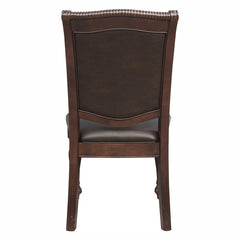 Lordsburg Brown Cherry 5pc Dining Set - Ornate Home
