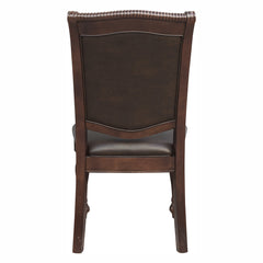 Lordsburg Brown Cherry 5pc Dining Set - Ornate Home