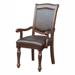 Lordsburg Brown Cherry 7pc Dining Set - Ornate Home