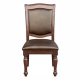 Lordsburg Brown Cherry 9pc Dining Set - Ornate Home