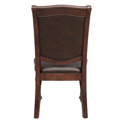 Lordsburg Brown Cherry 9pc Dining Set - Ornate Home