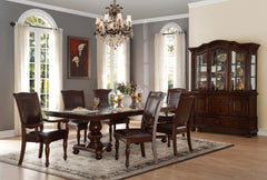 Lordsburg Brown Cherry Buffet & Hutch - Ornate Home