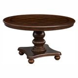Lordsburg Brown Cherry Round Dining Table - Ornate Home