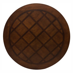 Lordsburg Brown Cherry Round Dining Table - Ornate Home