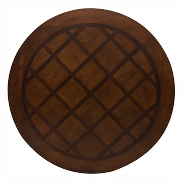 Lordsburg Brown Round Dining Table - Ornate Home