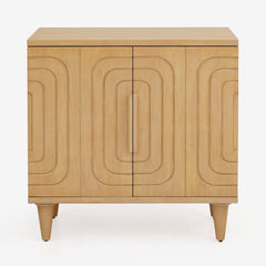 Lore Natural Oak Cabinet - Ornate Home