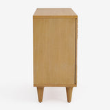 Lore Natural Oak Cabinet - Ornate Home