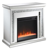 Lorelai Mirror Rectangular Freestanding Fireplace - Ornate Home