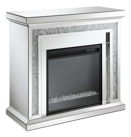 Lorelai Mirror Rectangular Freestanding Fireplace - Ornate Home