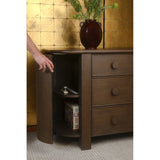 Loren Dark Brown 6 Drawer Dresser - Ornate Home