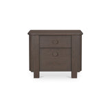 Loren Dark Brown Large Nightstand - Ornate Home