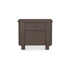 Loren Dark Brown Large Nightstand - Ornate Home