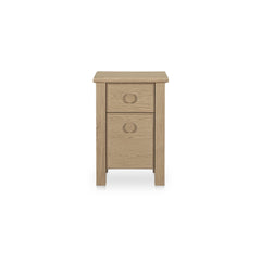 Loren Natural Small Nightstand - Ornate Home