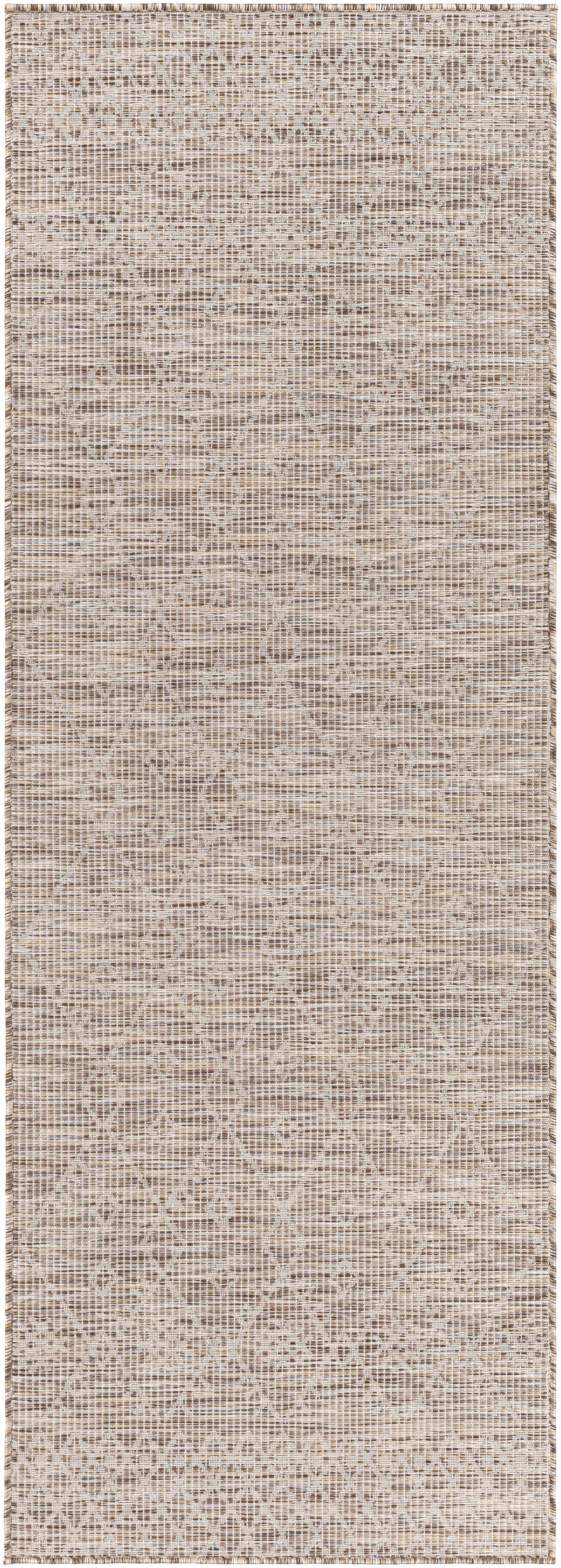 Lorena Beige Flatweave Trellis Outdoor Rug - Clearance - Ornate Home
