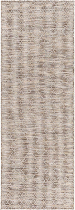 Lorena Beige Flatweave Trellis Outdoor Rug - Clearance - Ornate Home