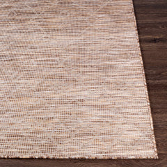 Lorena Beige Flatweave Trellis Outdoor Rug - Clearance - Ornate Home