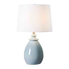Lorene Light Blue Table Lamp - Ornate Home