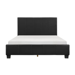 Lorenzi Black 4-piece Queen Bedroom Set - Ornate Home