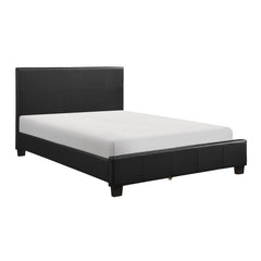 Lorenzi Black 5-Piece Queen Bedroom Set - Ornate Home