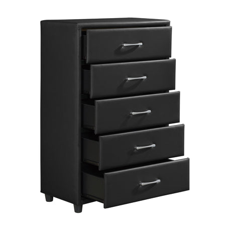 Lorenzi Black Chest - Ornate Home