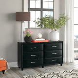 Lorenzi Black Dresser - Ornate Home
