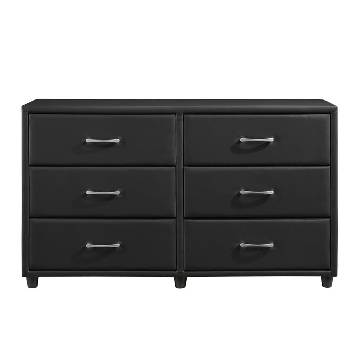 Lorenzi Black Dresser - Ornate Home