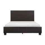 Lorenzi Brown Eastern King Platform Bed - Ornate Home
