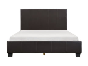 Lorenzi Brown Full Platform Bed - Ornate Home