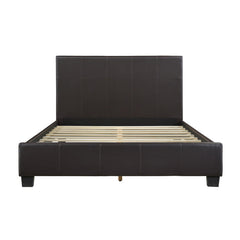 Lorenzi Brown Queen Platform Bed - Ornate Home