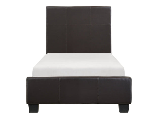 Lorenzi Brown Twin Platform Bed - Ornate Home