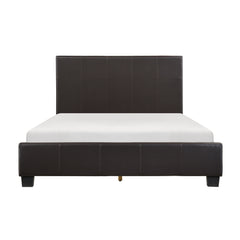 Lorenzi Dark Brown 5-Piece Queen Bedroom Set - Ornate Home