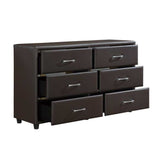 Lorenzi Dark Brown Dresser - Ornate Home