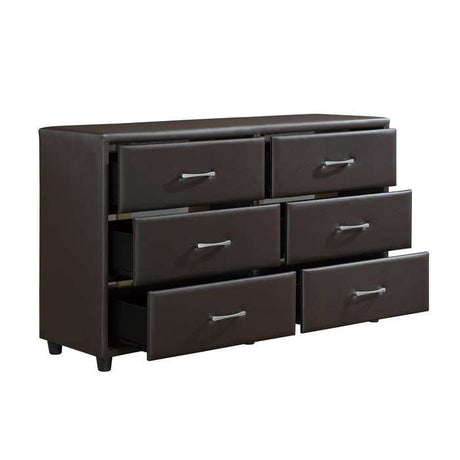 Lorenzi Dark Brown Dresser - Ornate Home