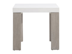 Lorenzo Vintage Cream/Flint Side Table - Ornate Home