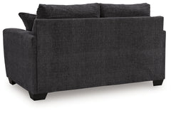 Loreo Ebony Loveseat - Ornate Home