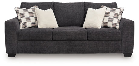 Loreo Ebony Sofa and Loveseat - Ornate Home