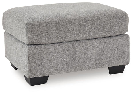 Loreo Flint Ottoman - Ornate Home